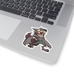 Werewolf  Kiss-Cut Sticker