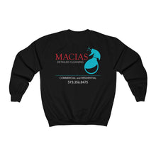 Load image into Gallery viewer, Macias Detailed Cleaning - Unisex Heavy Blend™ Crewneck Sweatshirt
