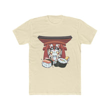 Load image into Gallery viewer, Kitsune Sushi Unisex Cotton Crew Short Sleeve Tee
