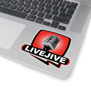 Official Bill Chott Live Jive Kiss-Cut Stickers