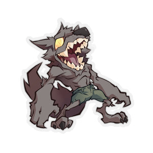 Werewolf  Kiss-Cut Sticker