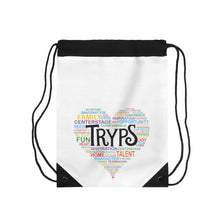 Load image into Gallery viewer, TRYPS Heart Drawstring Bag
