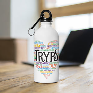 TRYPS Heart Stainless Steel Water Bottle
