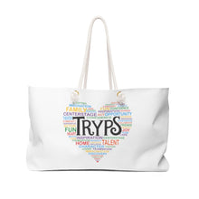 Load image into Gallery viewer, TRYPS Heart Weekender Bag

