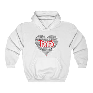 TRYPS Heart Unisex Heavy Blend™ Hooded Sweatshirt