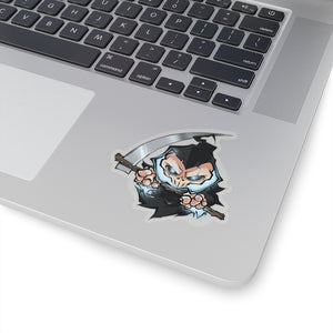 Grim Reaper Kiss-Cut Sticker