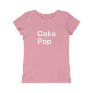 Little Girls Cake Pop Princess Tee