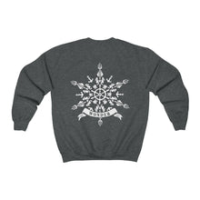 Load image into Gallery viewer, Wonder Sea Snowflake Crewneck Sweatshirt

