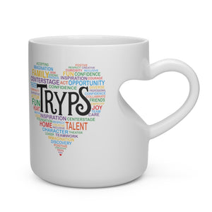 TRYPS Heart Shape Mug