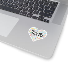 Load image into Gallery viewer, TRYPS Heart Kiss-Cut Stickers

